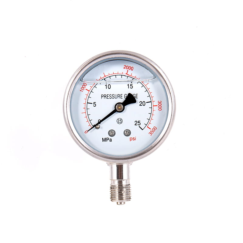 Yg উচ্চ তাপমাত্রা প্রতিরোধী চাপ গেজ